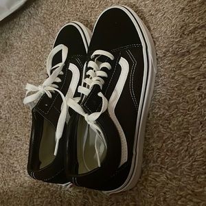 Vans Canvas Old Skool - Black/White